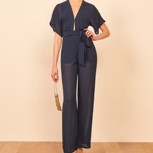 Reformation Lemongrass Jumpsuit